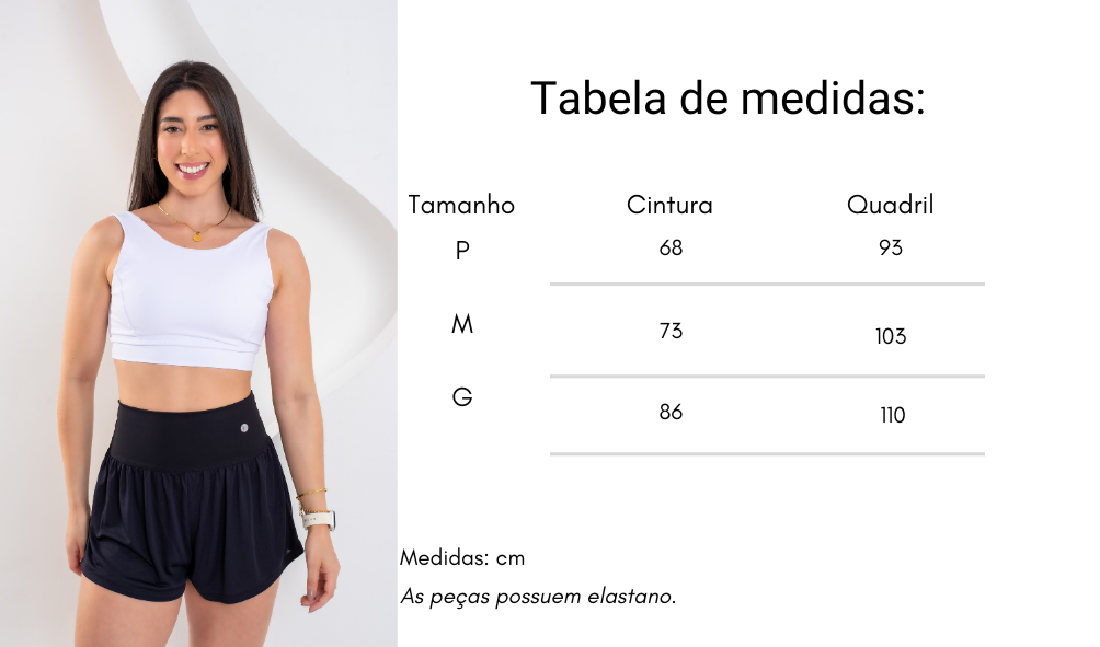 Tabela de medidas